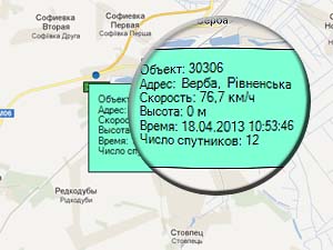 Мониторинг Транспорта в реальном времени. Карта