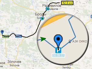 Мониторинг Транспорта в реальном времени. Маршрут